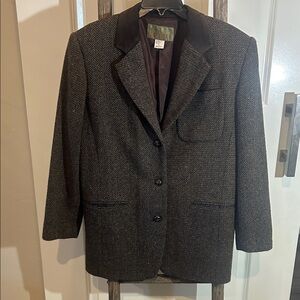 Vintage JL Colebrook Classic Herringbone Blazer M